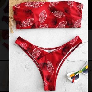 ZAFUL Red Bikini Large